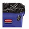 Rubbermaid Commercial Slim Jim Recycling Container w/Venting Channels, Plastic, 23 gal, Blue FG354007BLUE - alternate 7